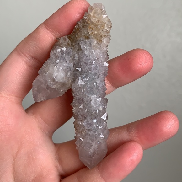 Natural Purple Spirit Quartz Point Large - Picture 3 of 9